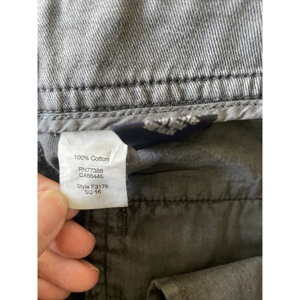 J.Crew Martie Chino Pants Womens Size 12 Gray Straight Leg Cotton